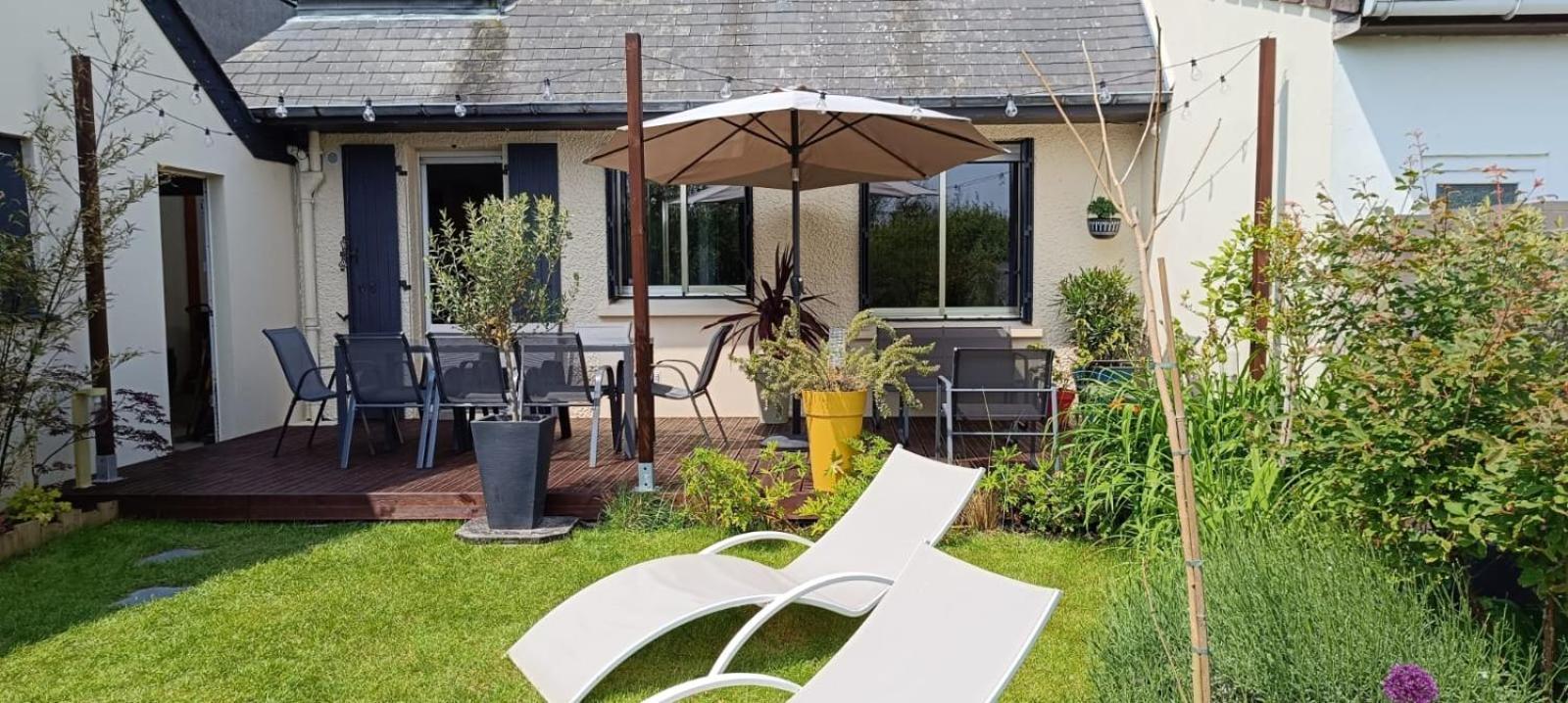 Cottage Proche Du Bord De Mer Et Au Coeur Des Dunes Merlimont-Plage Eksteriør billede